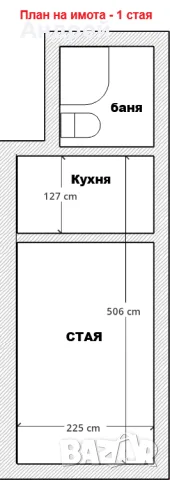 Едностаен Кабинет в центъра на Варна , снимка 6 - Офиси - 55459388