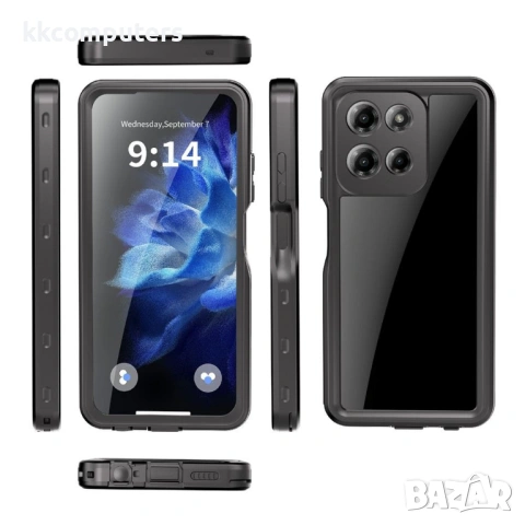 Водоустойчив Калъф REDPEPPER A Series IP68 за Motorola Moto G 2026 5G / G Play 2026 5G – Черен, снимка 5 - Резервни части за телефони - 54594025