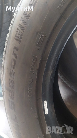 Всесезонни гуми 225/55 R 17 2бр, снимка 5 - Гуми и джанти - 54570498