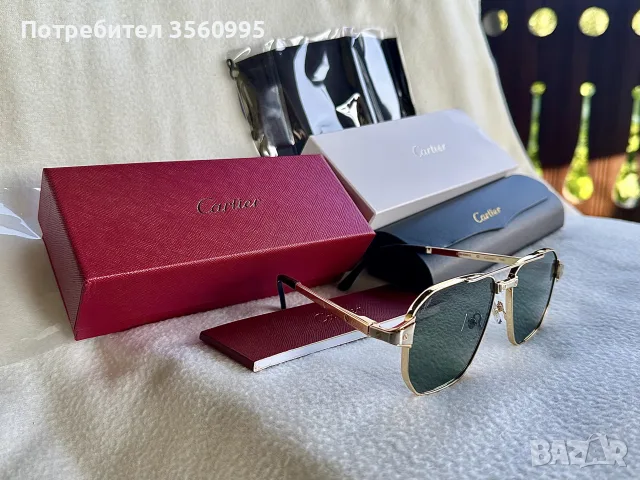 Слънчеви очила Картие CT0424S 002 Cartier, снимка 3 - Слънчеви и диоптрични очила - 55480889