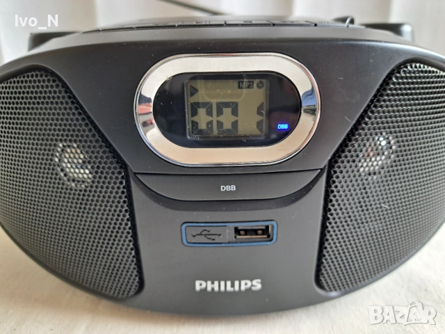 Радио Philips AZ 382 / CD/ MP3/ USB/ AUX., снимка 2 - Радиокасетофони, транзистори - 54430581