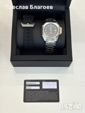 RSW Overseas Swiss Automatic, снимка 8 - Луксозни - 55484639