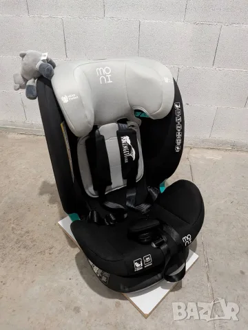 Столче за кола Moni - Serengeti, IsoFix, I-Size, 40-150 cm, снимка 3 - Столчета за кола и колело - 55636259
