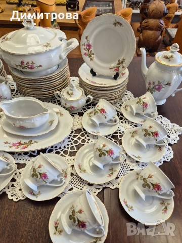 Сервиз за хранене и чай/ кафе, снимка 4 - Сервизи - 53956116
