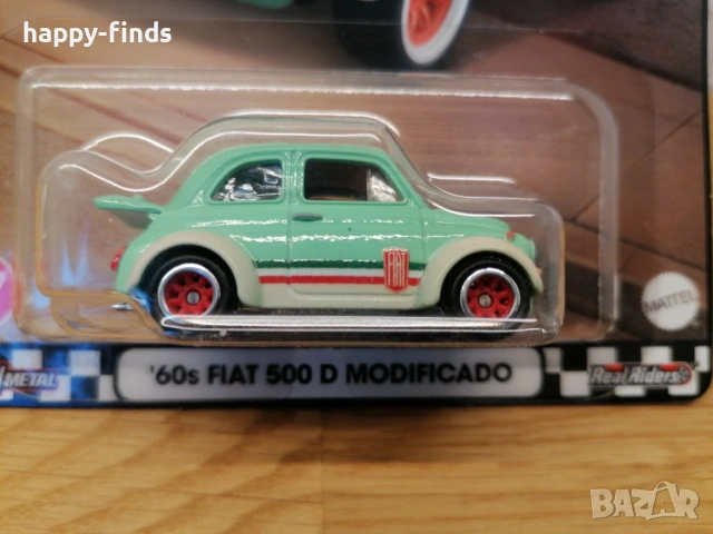 Hot Wheels `60s Fiat 500 D Modificado