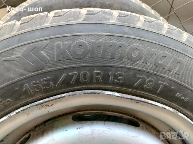 2бр. джанти 4/100 с Гуми 165/70/13 идр .., снимка 2 - Гуми и джанти - 54717849