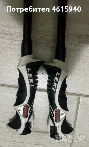 Щеки леки Leki система тригер С trigger s system 135см, снимка 2 - Зимни спортове - 53964376