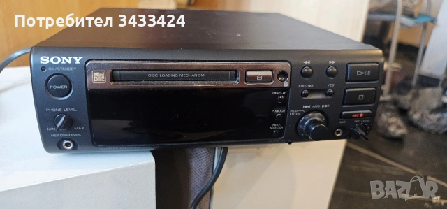 Sony минидиск, снимка 2 - Аудиосистеми - 54984809