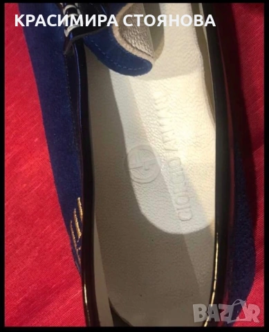 Мъжки мокасини на Armani , снимка 4 - Мокасини - 54908576