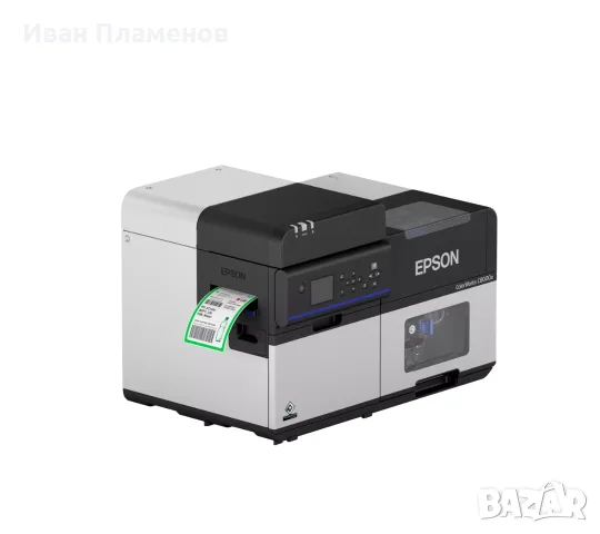 Epson С8000 – принтер за печат на цветни етикети, снимка 6 - Принтери, копири, скенери - 55343790