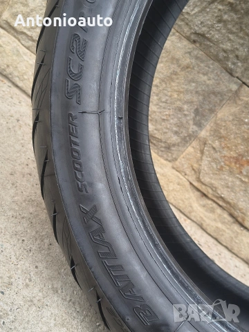 160 60 15 Bridgestone Battlax scooter sc2 гума скутер гуми мото, снимка 8 - Гуми и джанти - 55163124