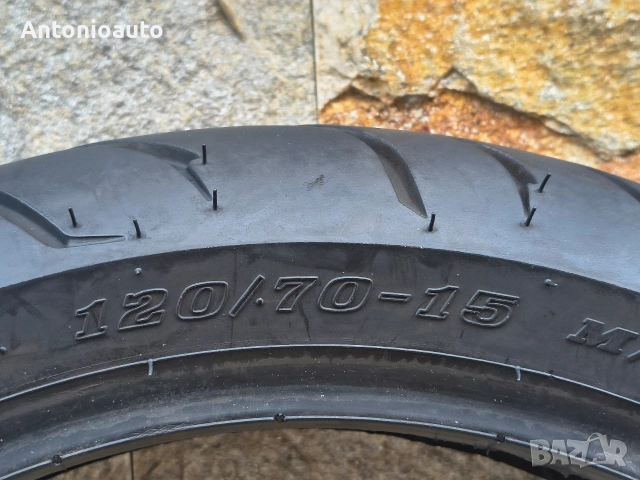 Гума Dunlop Scoot Smart 120 70 15 56S гуми скутер, снимка 7 - Гуми и джанти - 55182051