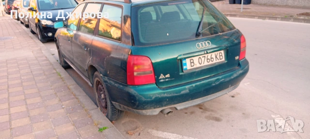Audi A4 зелен комби, снимка 3 - Автомобили и джипове - 55051666