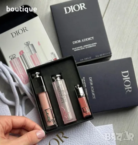 комплект гланцове Dior, снимка 2 - Декоративна козметика - 55398532