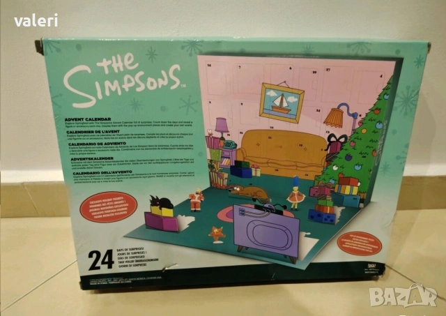 the Simpsons, advent calendar, Simpsons, toy collectible , снимка 2 - Игри и пъзели - 54486721