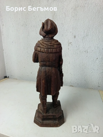 ДЪРВЕНА СТАТУЕТКА ДЪРВОРЕЗБА, снимка 3 - Статуетки - 53982966