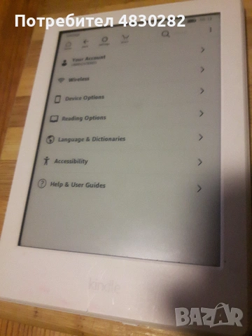 Електронен четец reader Amazon Kindle 8th Generation (2016) SY69JL 6.0000 Wi-Fi E-reader, снимка 9 - Електронни четци - 54978536