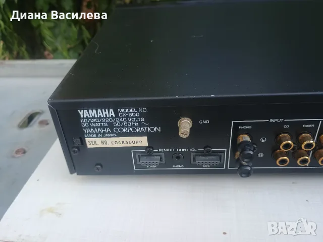 Yamaha ·  CX-600 ·  Preamplifier ·, снимка 7 - Ресийвъри, усилватели, смесителни пултове - 55621554