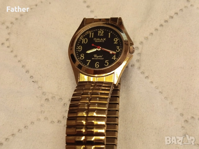 Кварцов часовник OMAX Crystal, снимка 2 - Мъжки - 54661203