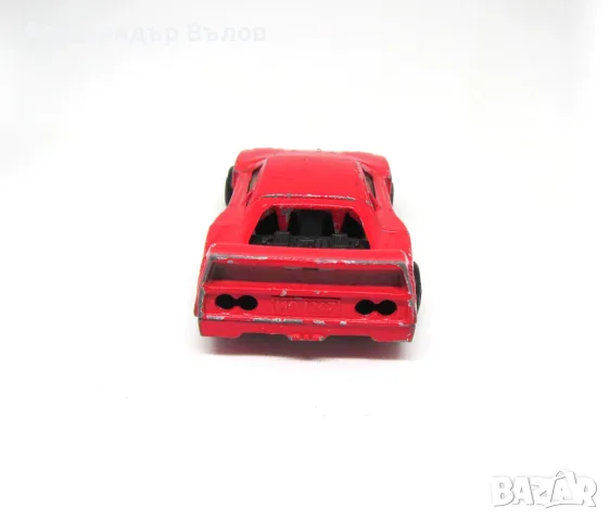 Стара Метална количка Ferrari F40 N280 Majorette 1:58 Франция, снимка 4 - Колекции - 55395620