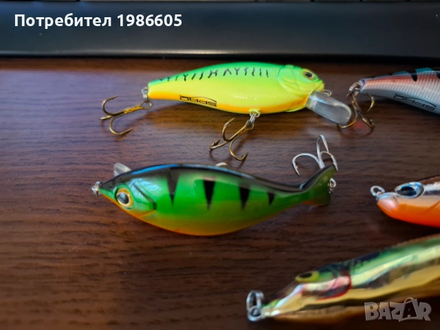 Воблери Rapala и Spro, снимка 4 - Такъми - 54154748