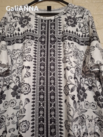 НОВА СТРАХОТНА ТУНИКА 3XL-4XL, снимка 3 - Туники - 54904006
