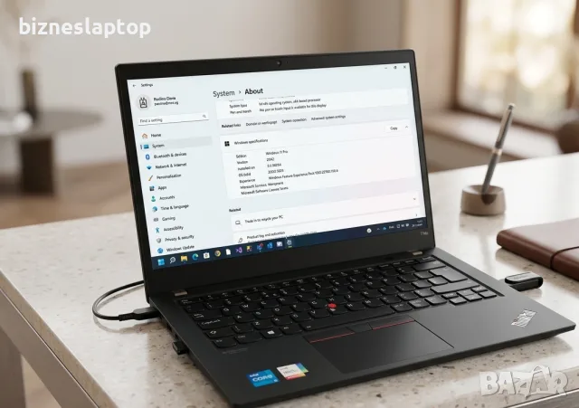 Продавам мощен бизнес лаптоп 14" (i5 11th Gen / 16GB RAM / Intel Iris Xe)
