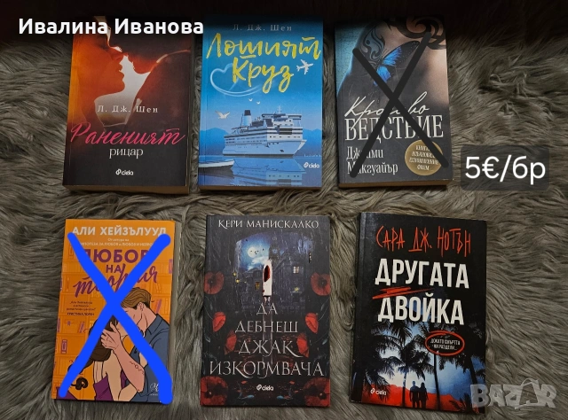 Книги, снимка 9 - Художествена литература - 54804768