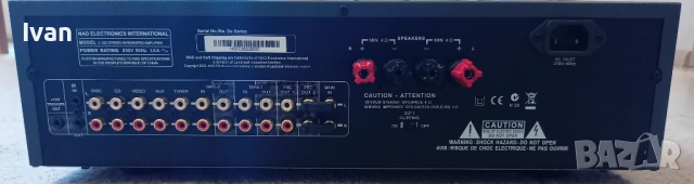 Усилвател NAD C352, снимка 3 - Ресийвъри, усилватели, смесителни пултове - 53981898