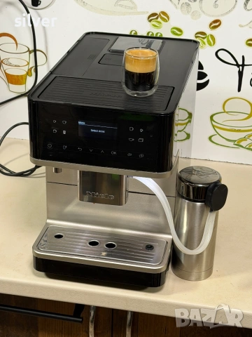 Кафемашина кафе автомат miele CM6360 с гаранция, снимка 2 - Кафемашини - 54324528