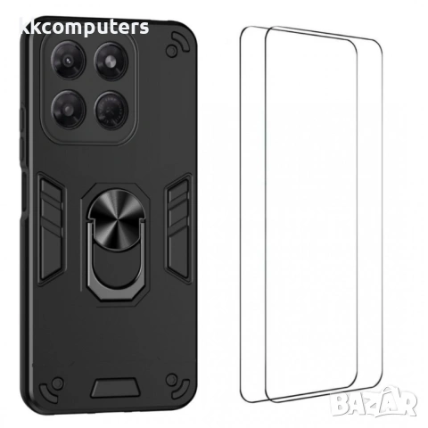 WANLONFENG YS Series Удароустойчив Калъф със Стойка и 2 Броя Стъклени Протектори за Motorola Moto G3, снимка 4 - Резервни части за телефони - 54925572