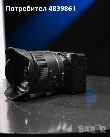 Sony ZVE 10 MK1 в гаранция + 2 Батерии + Зарядно + Вентилатор