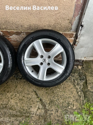 Оригинални джанти за Peugeot 16”  4x108, снимка 5 - Гуми и джанти - 54585636