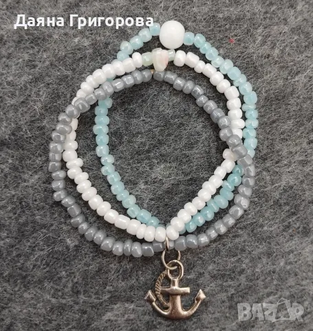 Ръчно изработени Арт гривни, снимка 9 - Гривни - 55103498