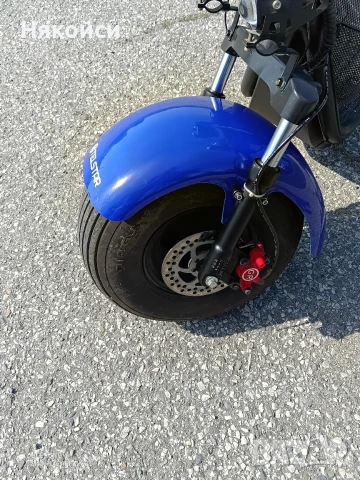 Електрически скутер BIG CITY HARLEY X7 ULTRA 1500W, снимка 8 - Мотоциклети и мототехника - 55239182