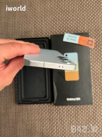 8/256gb❗️SAMSUNG S24 ❗️лизинг от 13€/мес ❗️ КАТО НОВ❗️ Sapphire Blue , снимка 5 - Samsung - 55663511