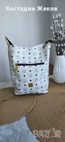 Нова. Дамска чанта тип торба (hobo/bucket bag) в емблематичния десен Visetos на луксозната немс, снимка 2 - Чанти - 55509638