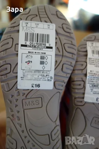 нови сандали Marks & Spencer, 27ми номер, снимка 4 - Детски сандали и чехли - 55468454