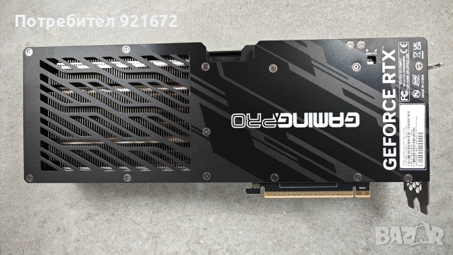 Palit GeForce RTX 5080 GamingPro 16GB GDDR7 Reflex 2 RTX AI DLSS4, снимка 4 - Видеокарти - 54990457