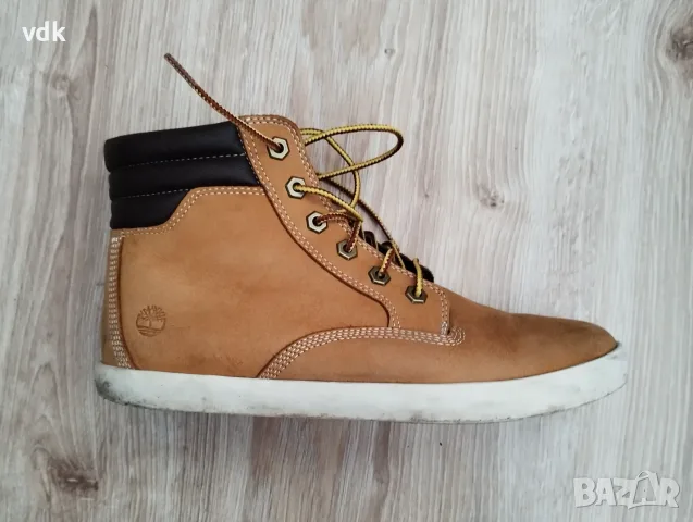 100% Оригинални страхотни унисекс боти от естествена кожа TIMBERLAND! , снимка 4 - Мъжки боти - 55681157
