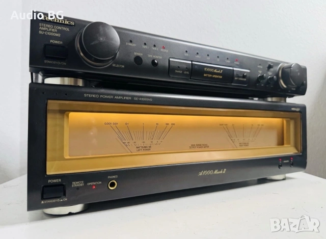 Technics SE-A1000MK2& Technics SU-C1000MK2, снимка 5 - Ресийвъри, усилватели, смесителни пултове - 53968565