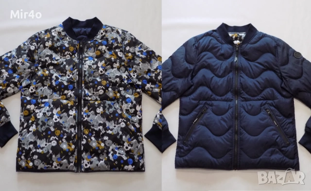 яке kenzo paris горнище суичър худи блуза палто пухено двулицево мъжко оригинално L