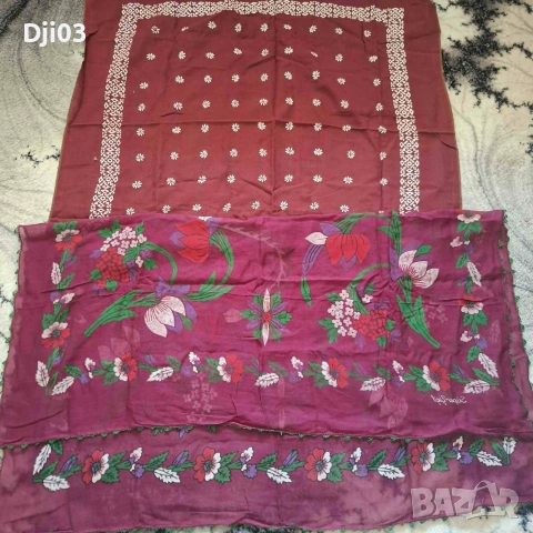 Лот памучки забрадки/шалове, снимка 2 - Шалове - 55204087