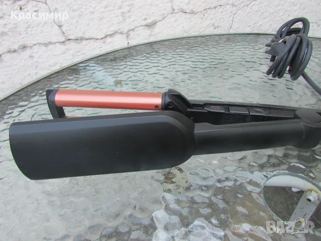 Ретро преса за коса Babyliss Deep Waves, снимка 10 - Преси за коса - 55695300