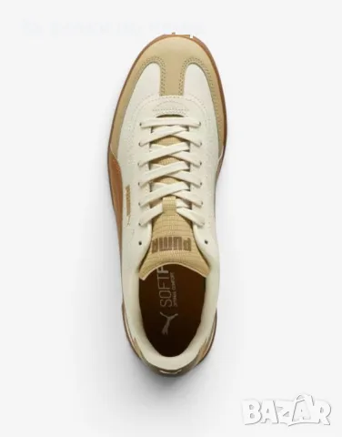 PUMA Club II Era Lthr White Brown Beige Мъжки Маратонки👟Мъжки Спортни Обувки👟Кецове Код P2844, снимка 6 - Маратонки - 55329135
