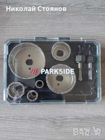 Боркорони PARKSIDE® Комплект , снимка 5 - Диамантени и режещи инструменти - 55077761