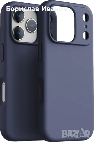 Силиконови кейсове Dviced Magsafe за iPhone 17, 17 Pro, 17 Pro Max, снимка 5 - Калъфи, кейсове - 55553902