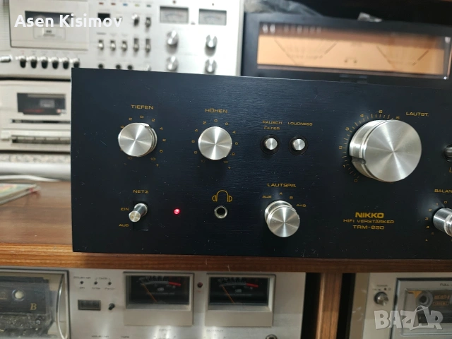 Nikko trm-650, снимка 2 - Ресийвъри, усилватели, смесителни пултове - 54497892