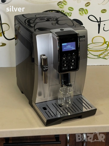 Кафемашина кафе автомат delonghi dinamica с гаранция, снимка 8 - Кафемашини - 55160381