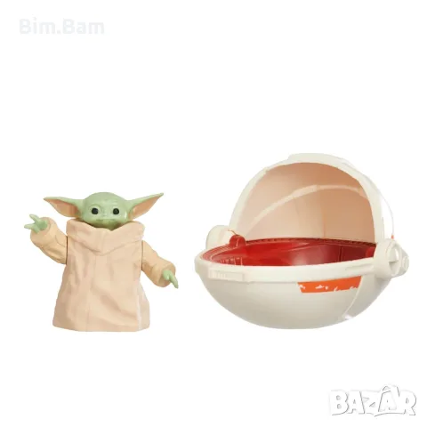 Оригинална фигурка Бебе Йода Star Wars - Grogu / Hasbro, снимка 2 - Фигурки - 55394920